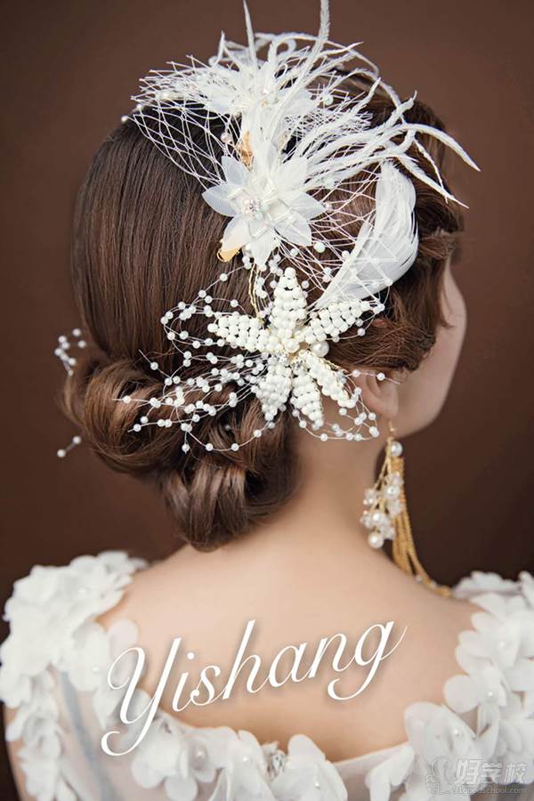 上海艺上美容美发形象设计培训学院  时尚新娘作品