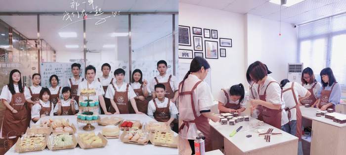 深圳法兰希国际蛋糕烘焙学校 教学现场风采展示 深圳法兰希国际蛋糕烘焙学校 教学现场风采展示