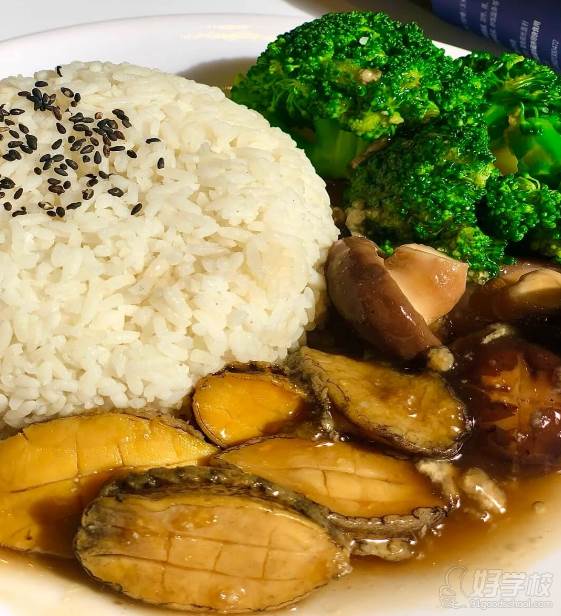 鲍汁捞饭作品