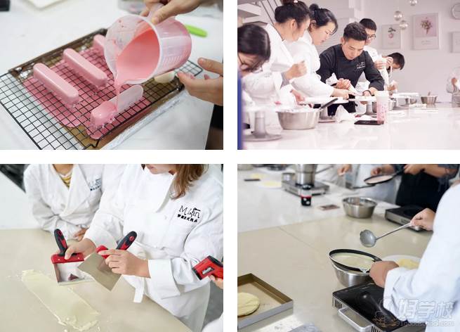 南京梦澜餐饮管理培训中心  西点课程教学现场