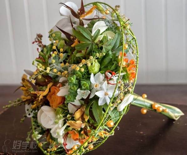 南京花诣高阶花艺培训学校  花艺作品设计