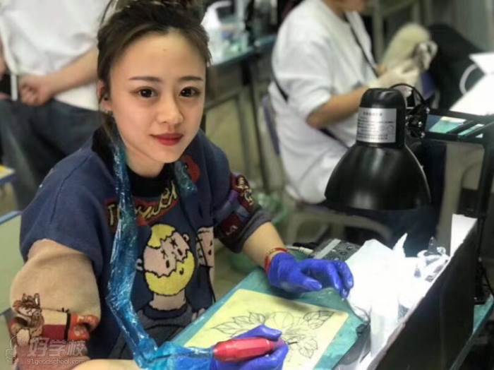 北京强势纹身艺术培训学校  学员设计风采