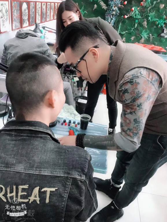 北京强势纹身艺术培训学校  课程指导