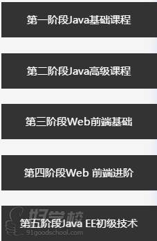 粵嵌教育  Java課程內(nèi)容