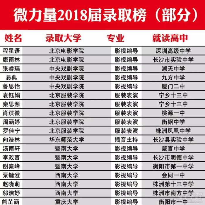 深圳微力量教育  学校荣誉 2018红人榜