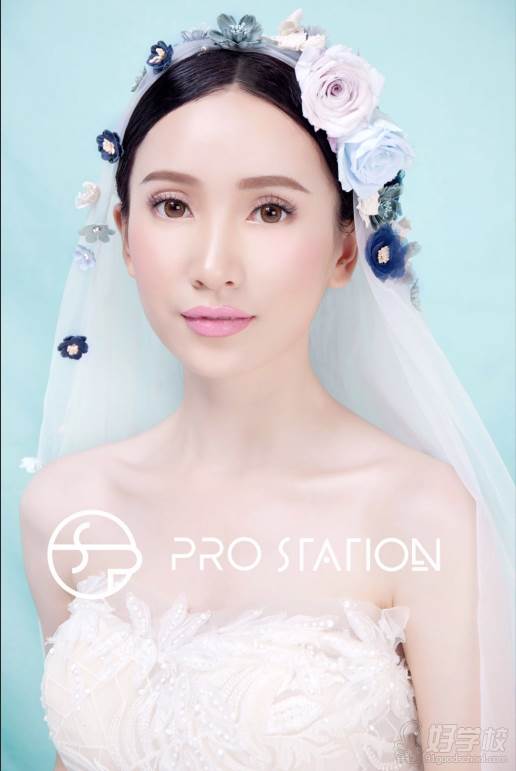 广州Pro Station化妆培训机构  婚礼造型作品风采展示