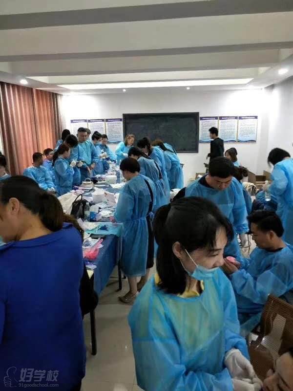 北京诚尔国际美牙培训基地 教学现场