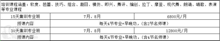 深圳指南针艺考联盟  课程学习设置