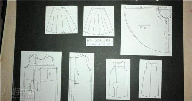 杭州麓雅服装设计培训中心  手工打版专业课程