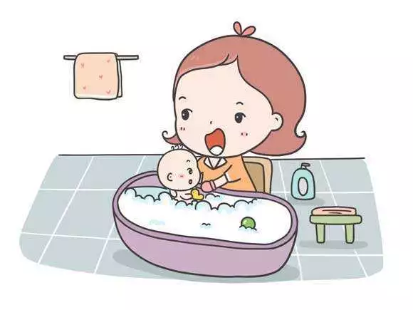 宝宝洗澡