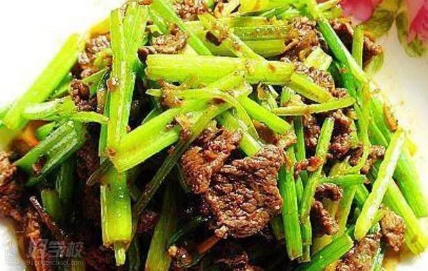 多喜娃母嬰職業(yè)培訓(xùn)學(xué)校 芹菜炒牛肉