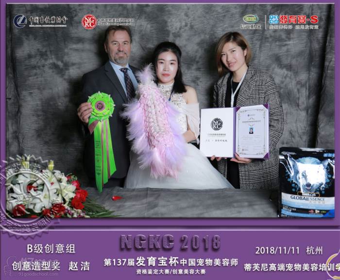 第137届发育宝杯中国宠物美容师创意组