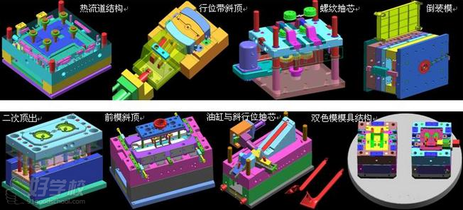 模具結(jié)構(gòu)教學截圖