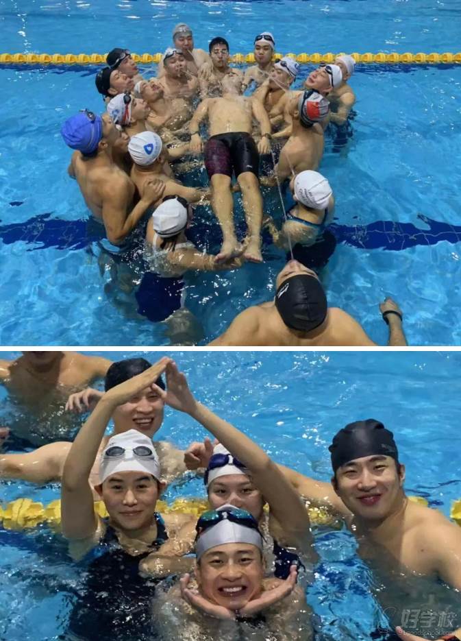 武汉励众健身游泳学院   学员训练