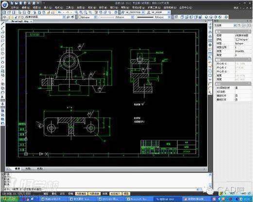 威海乾程教育  CAD软件界面