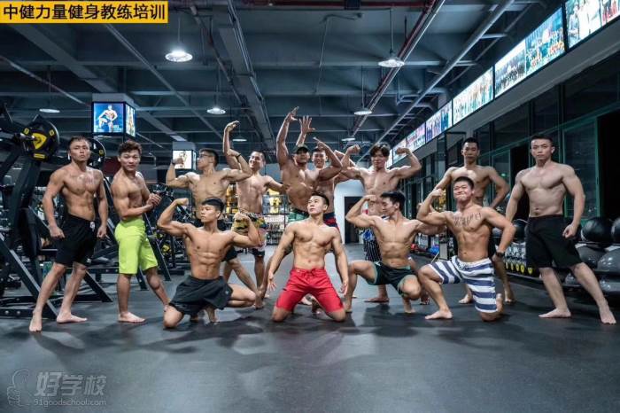 广州中健力量健身学院 学员风采