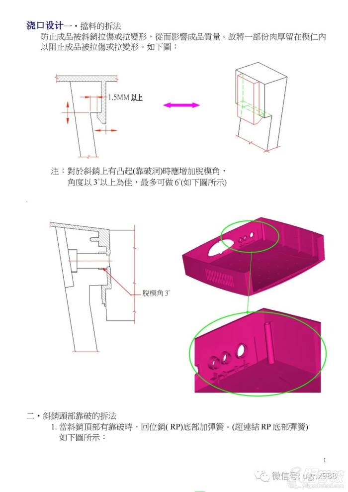 澆口設(shè)計(jì)