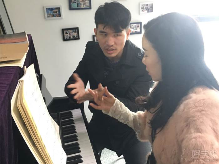 广州博艺音乐培训中心 钢琴教学现场