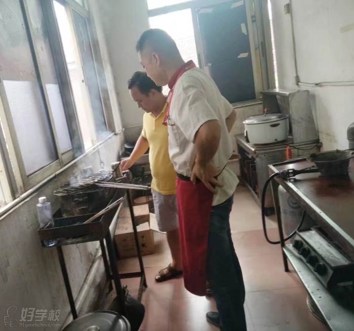 深圳民厨小吃培训中心 烧烤风采