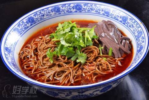 西安美食匯餐飲培訓學校   蕎面饸饹