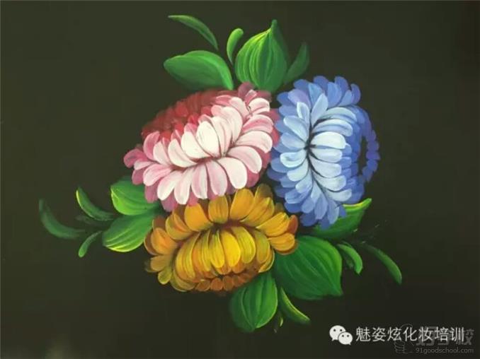 国画美甲