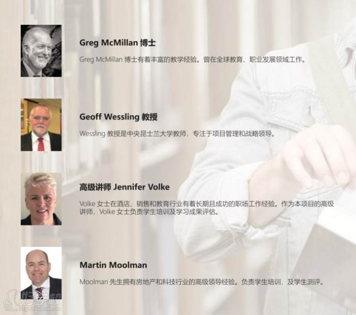 南京21世纪百富国际教育学院 师资团队