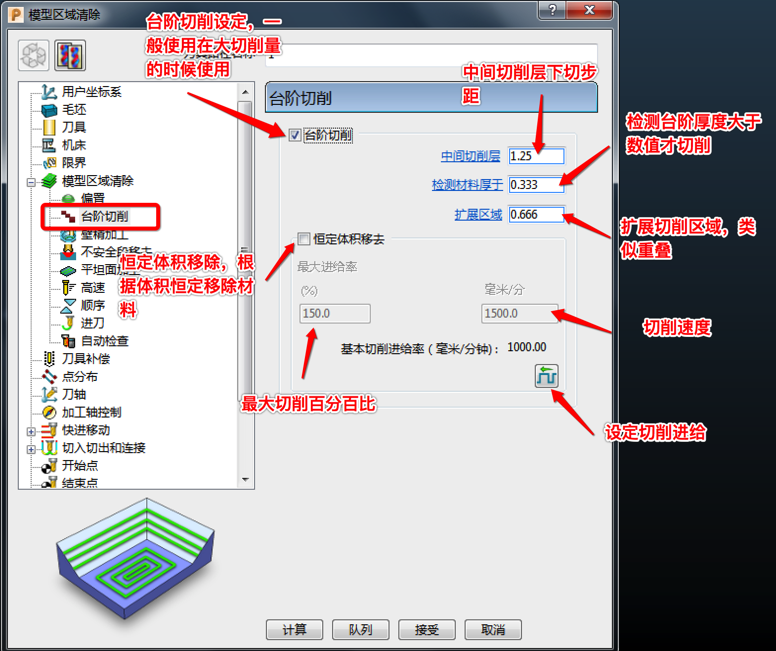 臺(tái)階切削應(yīng)用詳解