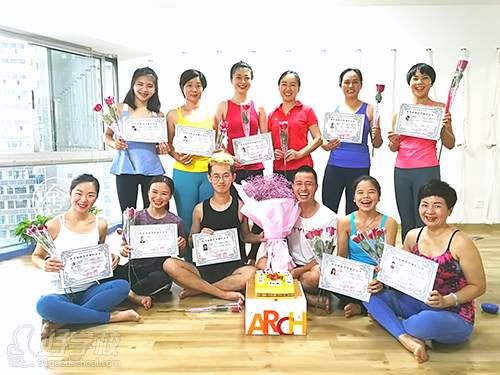 深圳舍瑜伽精准瑜伽导师培训学院 学员风采