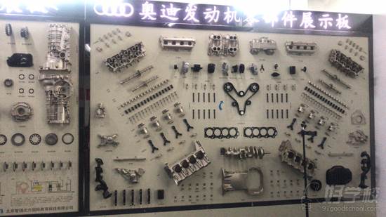 广州北方汽修学校 发动机零部件