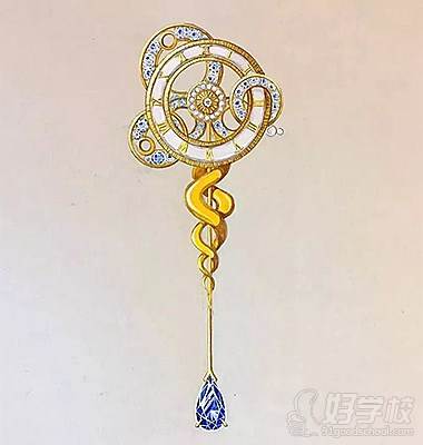 上海高级珠宝手绘效果图培训班