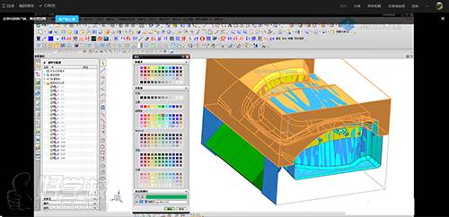尚學(xué)塑膠模具設(shè)計(jì)培訓(xùn)中心 教學(xué)截圖