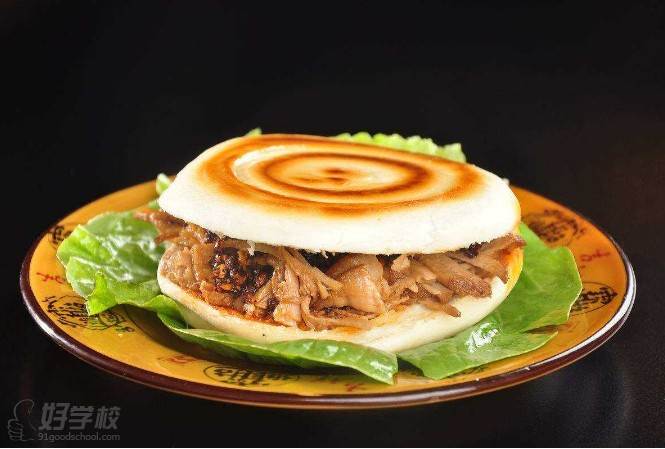 广州美味传餐饮培训学校 肉夹馍成品