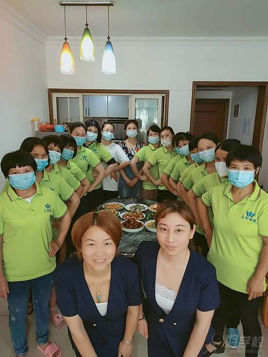 广州众智母婴健康管理培训中心上课现场  