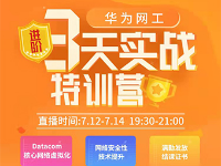 华为网工3天实战特训营