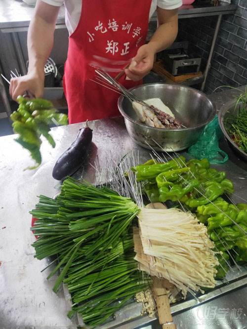 毫州米线油炸菜串肉夹馍套餐培训班