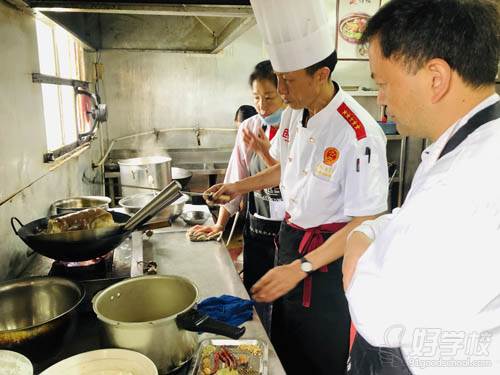 昆明创飞餐饮培训学校 教学现场