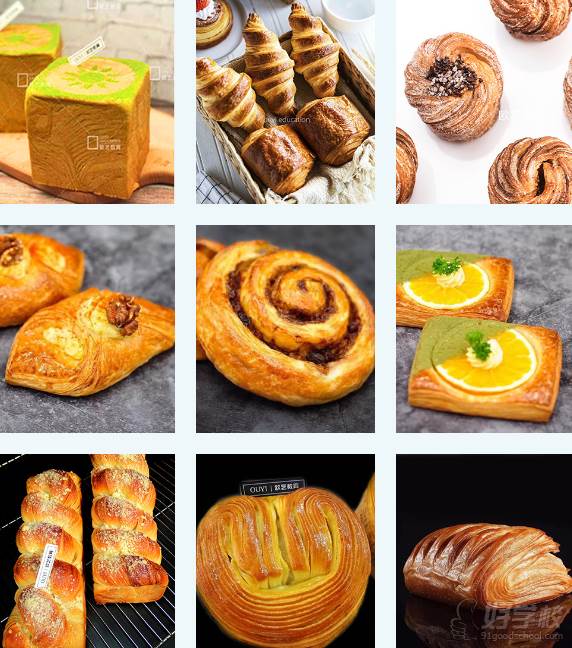 丹麦法式面包烘焙系列