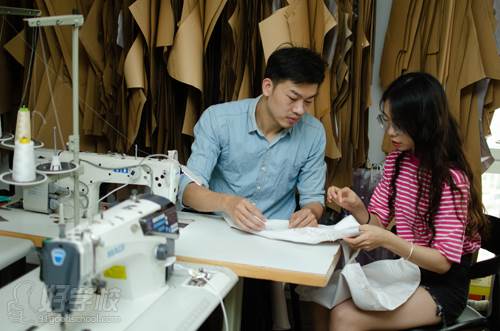广西木米制衣服装设计培训机构 教学现场