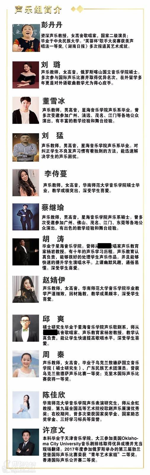 师资简介