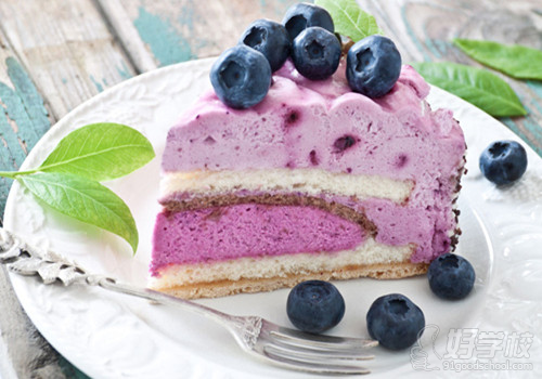 美味蓝莓蛋糕的制作方法