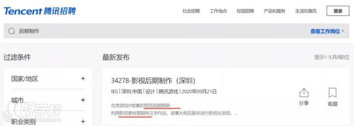 騰訊招聘