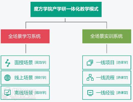 安徽魔方学院 教学体系