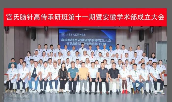 北京宫氏医学院安徽省学术部成立大会