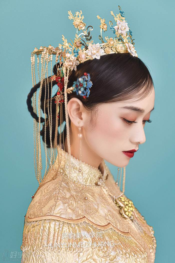 中式新娘妆作品展示