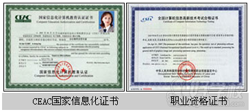 CEAC信息化证书、职业资格证书