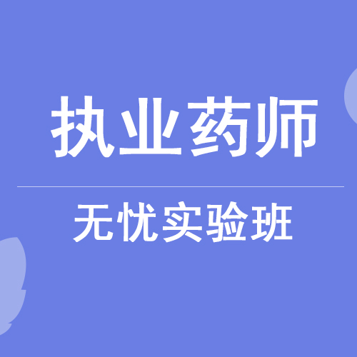 執(zhí)業(yè)藥師無憂實驗班線上培訓(xùn)課程