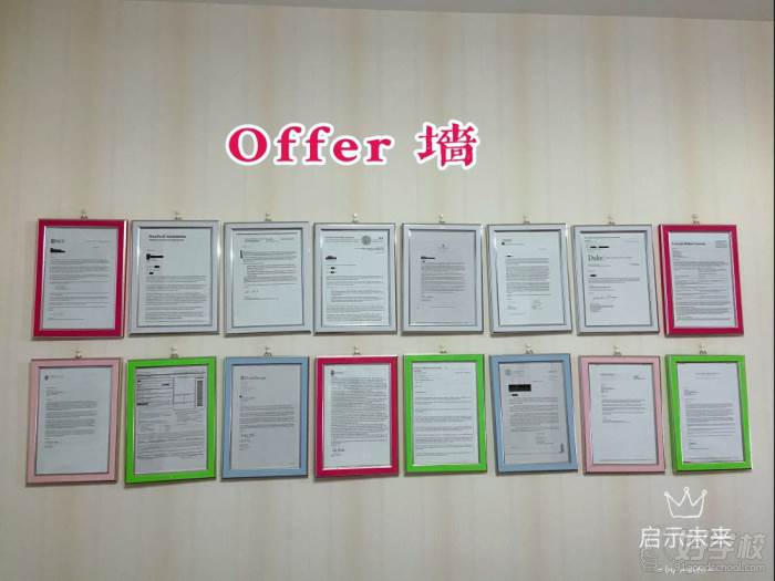 Offer荣誉墙环境