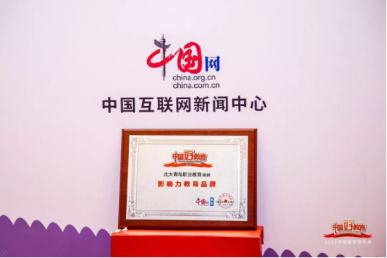 2019年度影响力教育品牌（中国网）