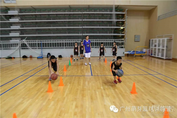 广州萌芽篮球训练营训练图2