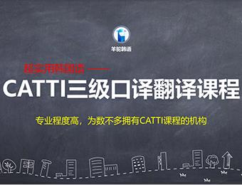 韩语CATTI三级口译翻译培训课程